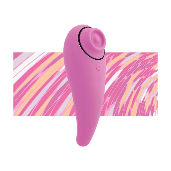 Пульсатор для клітора FeelzToys - FemmeGasm Tapping & Tickling Vibrator Pink