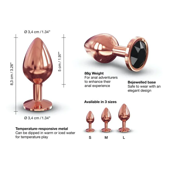 Анальний корок Dorcel DIAMOND PLUG M — фото 4