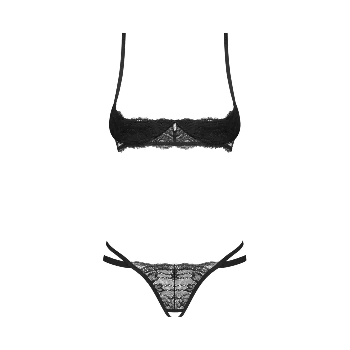 Комплект Obsessive Nutris 2-pcs crotchless set