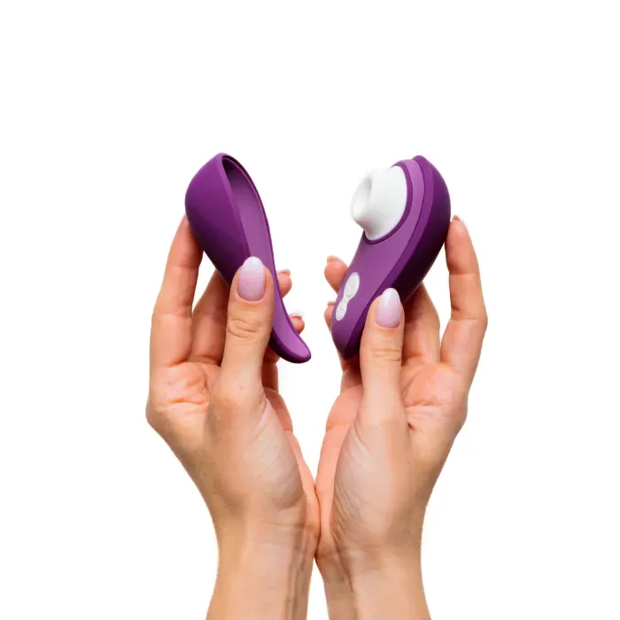 Вакуумний стимулятор Womanizer Liberty 2 Purple — фото 17
