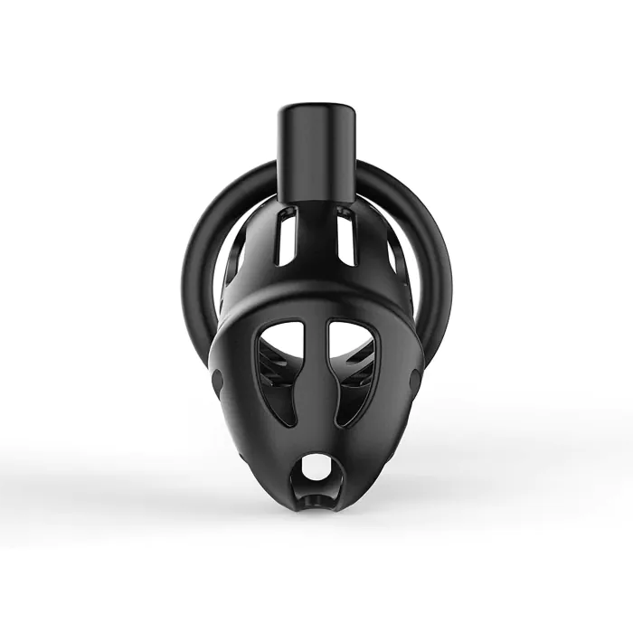Клітка для пеніса Lockink Sevanda Plastic Chastity Cage Black — фото 2