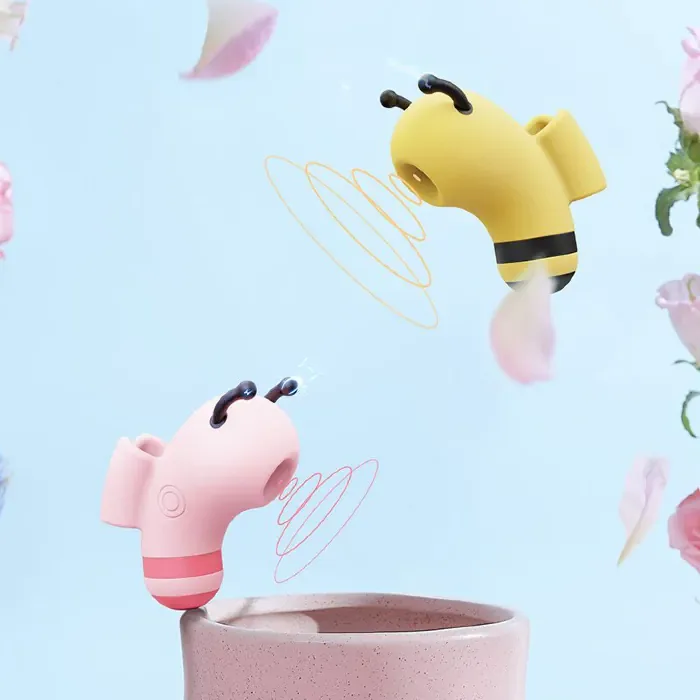 Вакуумний вібратор  CuteVibe Beebe Yellow — фото 6
