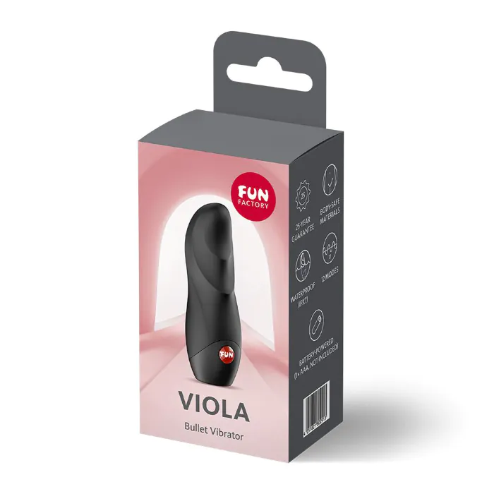 Вібратор Fun Factory Viola Black — фото 7