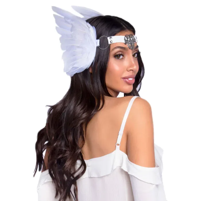 Пов’язка Leg Avenue Feather headband White — фото 2