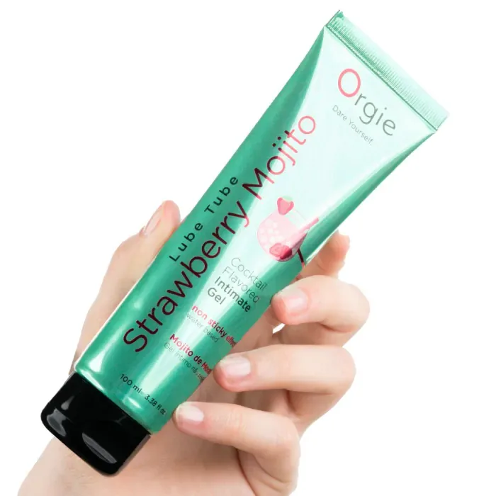 Лубрикант Orgie Lube Tube Strawberry Mojito 100 мл — фото 2