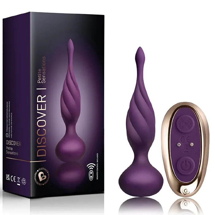 Анальна вібропробка Rocks Off Petite Sensations Discover Purple — фото 3