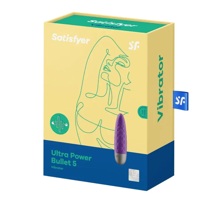 Вібратор для клітора Ultra Power Bullet 5 Violet — фото 7