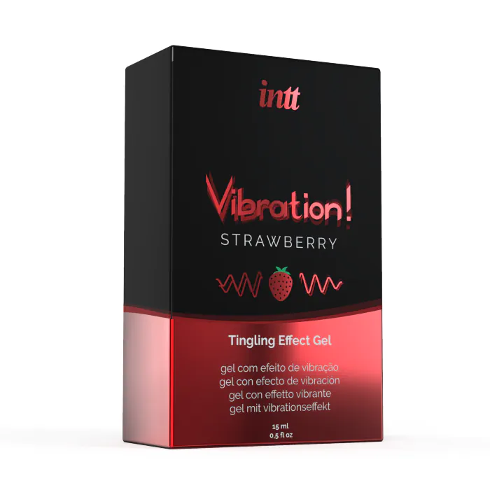 Рідкий вібратор Intt Vibration Strawberry 15 мл — фото 3
