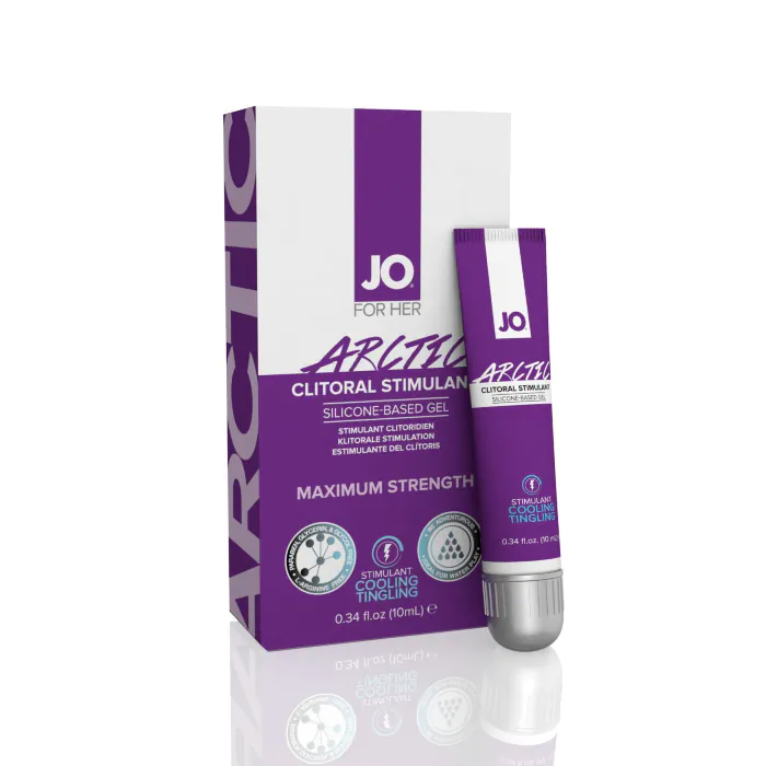 Стимулюючий крем з ефектом охолодження JO For Her Clitoral Stimulant Cooling Arctic 10 мл — фото 5