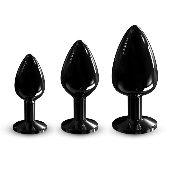 Анальна пробка Dorcel Diamond Plug Black M — фото 6