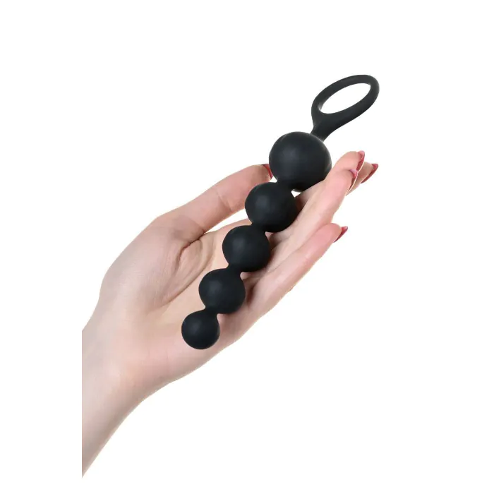 Анальні намисто Satisfyer Beads Black — фото 5