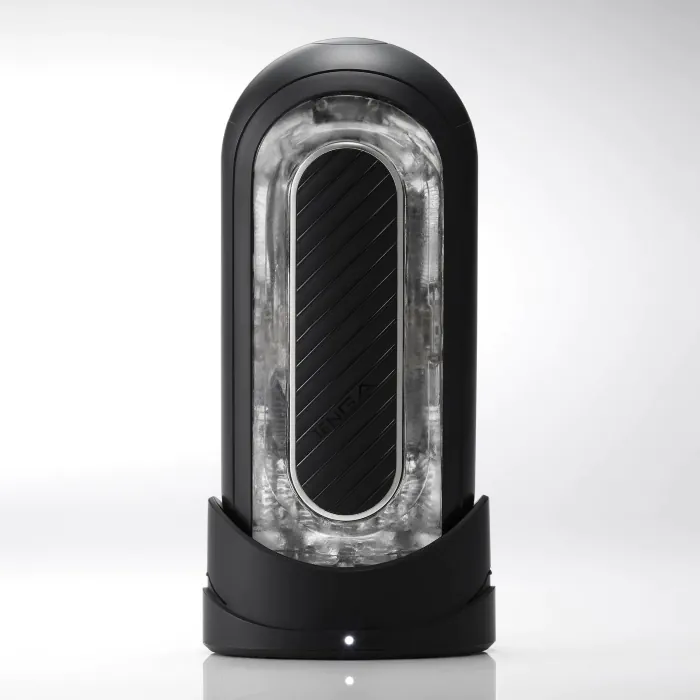 Мастурбатор Tenga Flip Zero Gravity Electronic Vibration Black — фото 4