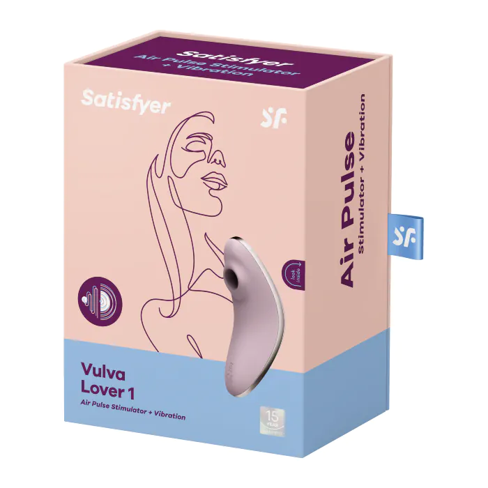 Вакуумний стимулятор Satisfyer Vulva Lover 1 violet — фото 7