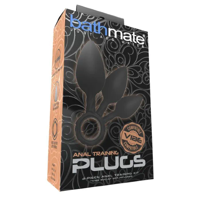 Набір анальних пробок Bathmate Anal Training Plugs — фото 4