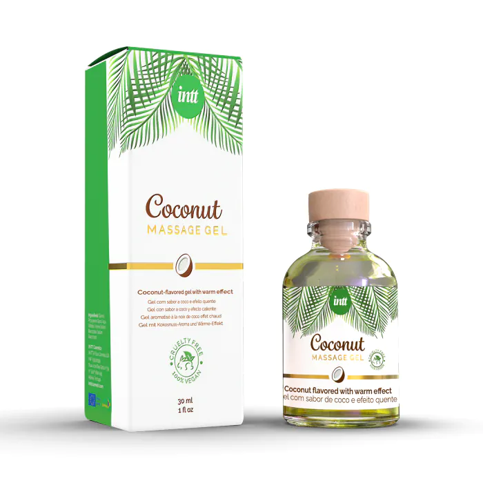 Стимулюючий масажний гель для інтимних зон Intt Coconut 30 мл — фото 3