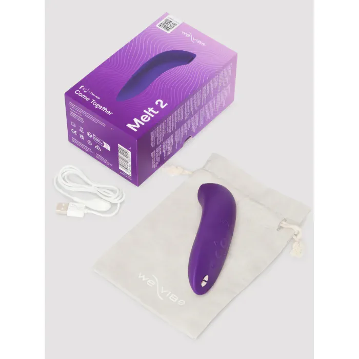 Вакуумний смартстимулятор We-Vibe Melt 2 Purple — фото 24