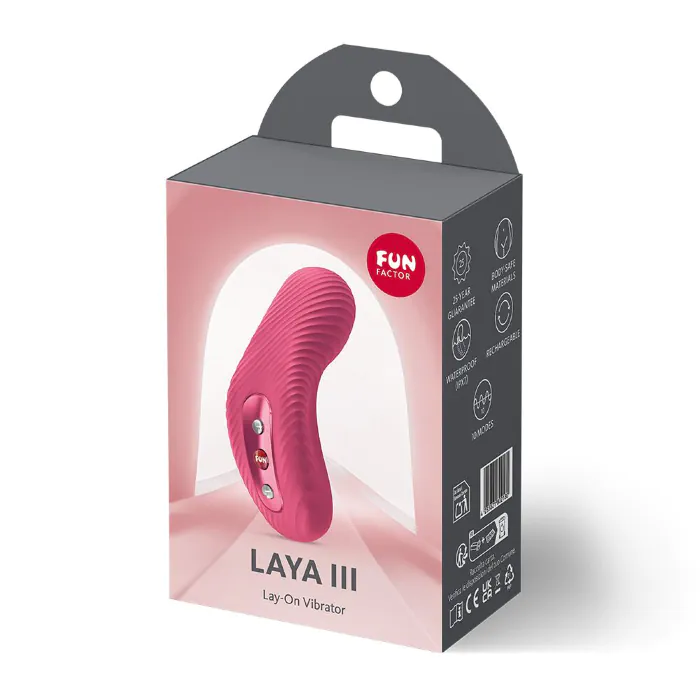 Накладний вібратор Fun Factory Laya III Raspberry — фото 4