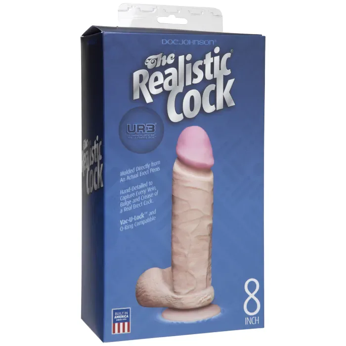 Фалоімітатор Doc Johnson The Realistic Cock 8 — фото 2