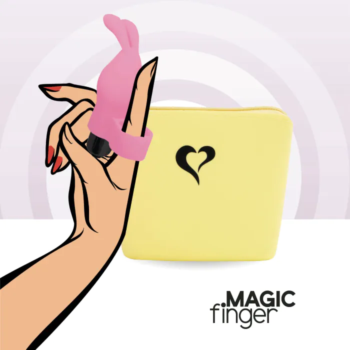 Вібратор на палець FeelzToys Magic Finger Vibrator Pink — фото 4