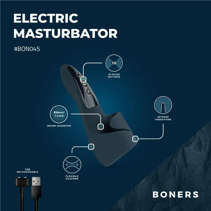 Мастурбатор Boners Electric Masturbator — фото 13