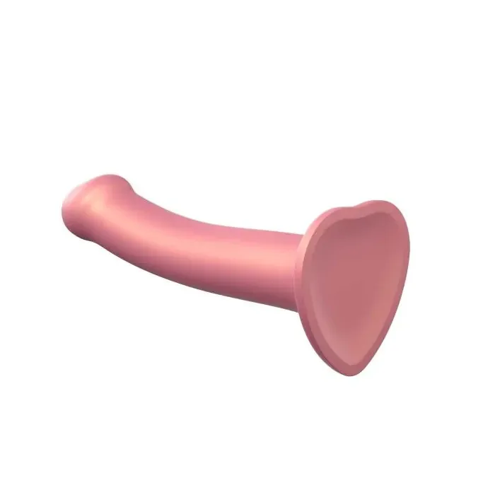 Насадка для страпону Strap-On-Me Mono Density Dildo Rose M діам. 33 см — фото 2