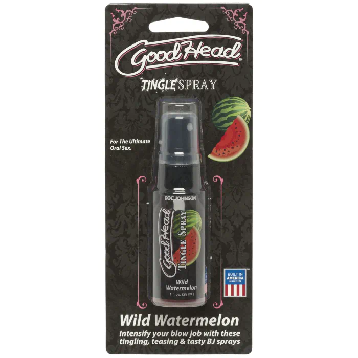 Спрей для мінету Doc Johnson GoodHead Tingle Spray – Watermelon (29 мл) зі стимулюючим ефектом — фото 2
