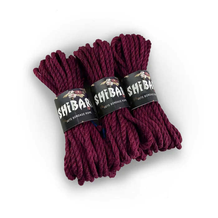 Джутова мотузка для Шібари Feral Feelings Shibari Rope, 8 м фіолетова — фото 2