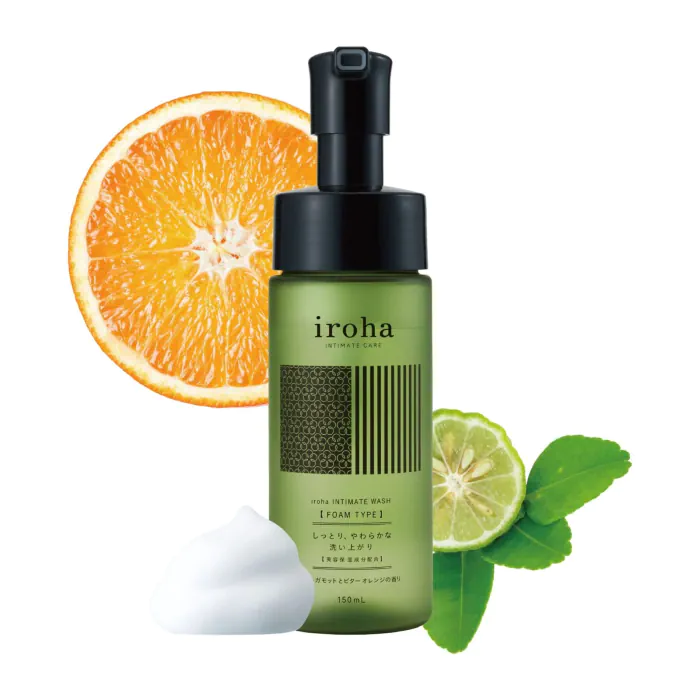 Піна для інтимного догляду Iroha Intimate Wash Foam Type Bergamot and Bitter Orange 150 мл — фото 2