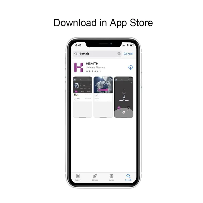 Смарт секс-машина Hismith AK-01-Black Sex Machine APP з фалоімітатором — фото 4